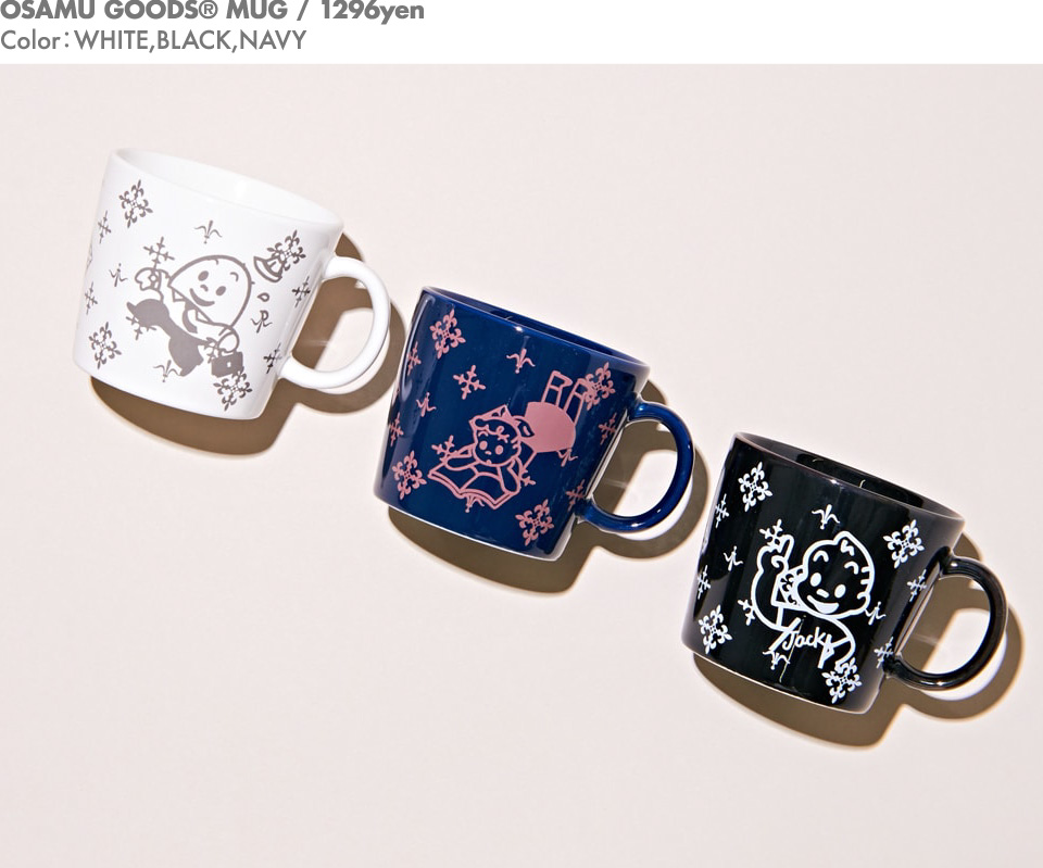 OSAMU GOODS MUG / 1296yen