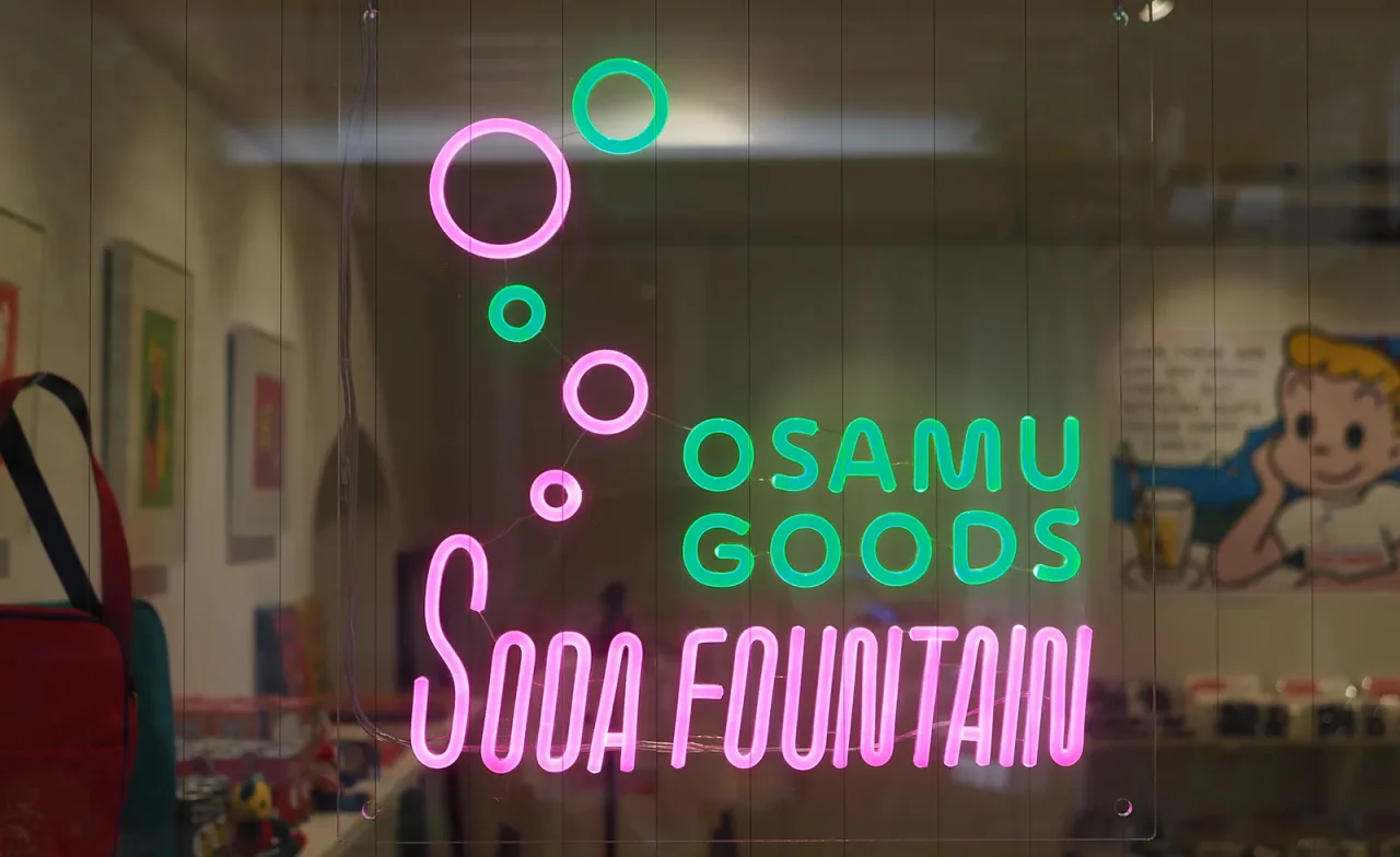 オサムグッズ50周年記念企画！「SODA FOUNTAIN at TROLLEY」が南青山で